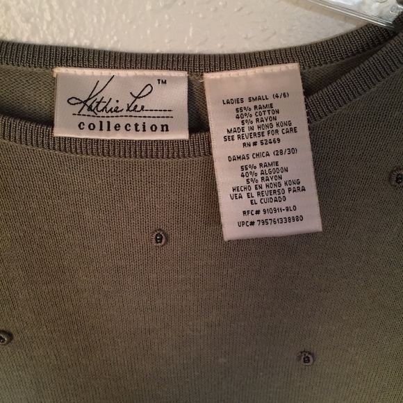 Sweater Kathie Lee Collection embroidered - Picture 6 of 7